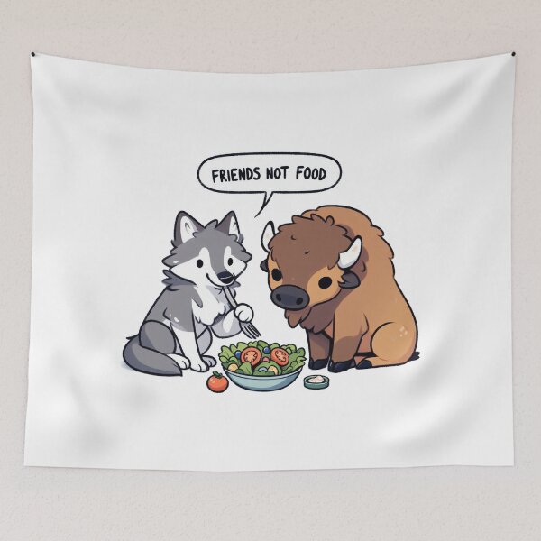 Item preview, Vegan Wolf designed and sold by LemuellTrends.