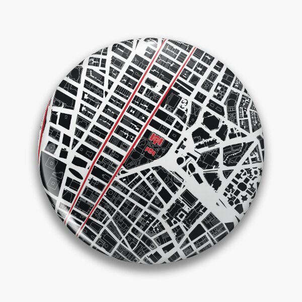 Item preview, Big Apple Blueprint: New York City Urban Plan designed and sold by Mundivagant Designs.