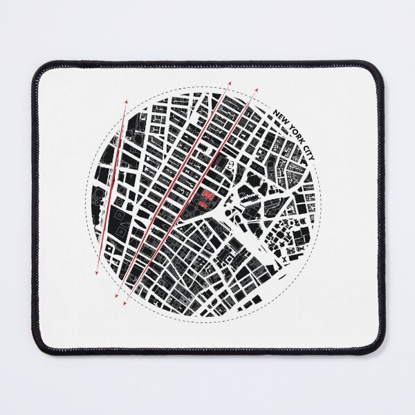 Item preview, Big Apple Blueprint: New York City Urban Plan designed and sold by Mundivagant Designs.