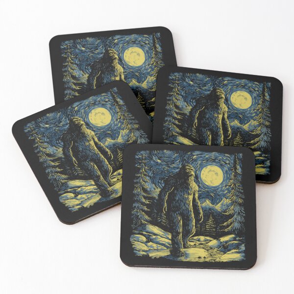 Item preview,  Bigfoot Starry Night Van Gogh  designed and sold by DrawHandArt.