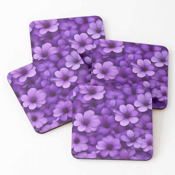 Item preview, Purple flowers designed and sold by Flamprincesss.