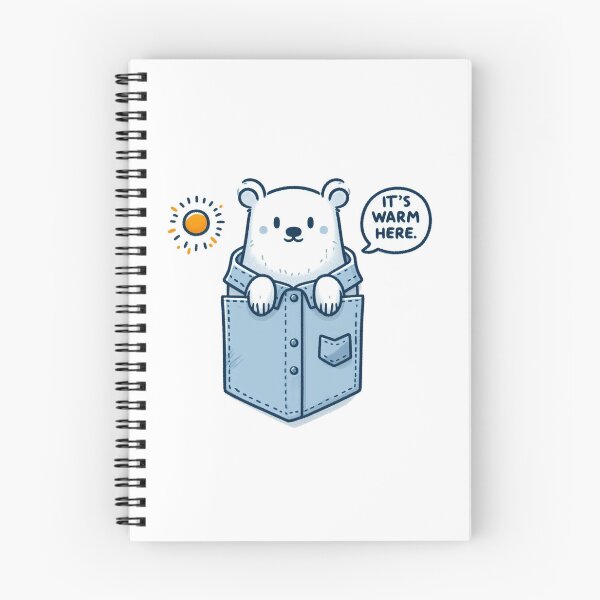 Item preview, Pocket Art Polar Bear designed and sold by LemuellTrends.