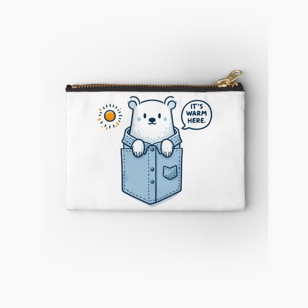 Item preview, Pocket Art Polar Bear designed and sold by LemuellTrends.
