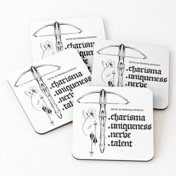 Item preview, C.U.N.T (Charisma, Uniqueness, Nerve, Talent), funny dnd design designed and sold by GoblinGoblin.