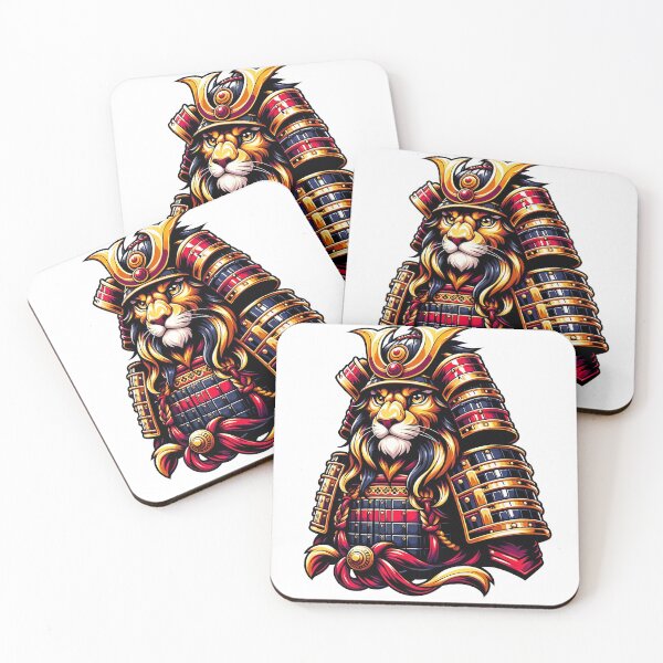 Item preview, lion samurai designed and sold by FerdiEverywhere.