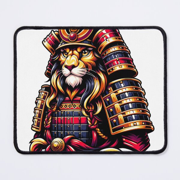 Item preview, lion samurai designed and sold by FerdiEverywhere.