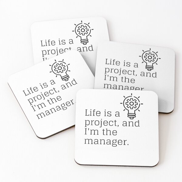 Item preview, Project Manager of Life designed and sold by Custom-Print.