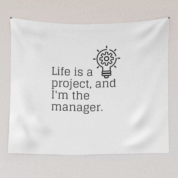 Item preview, Project Manager of Life designed and sold by Custom-Print.
