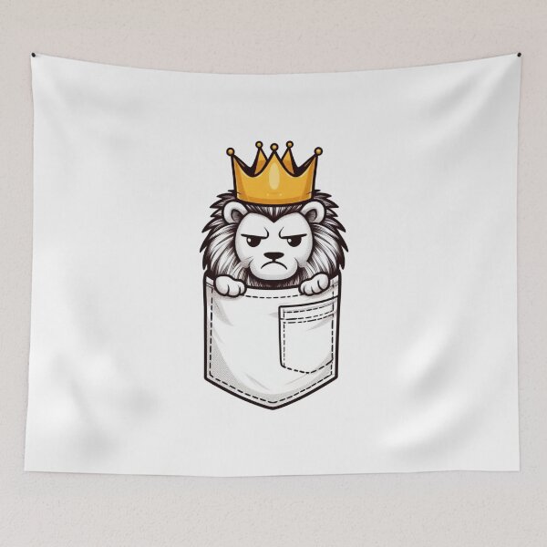 Item preview, Pocket Art Lion designed and sold by LemuellTrends.