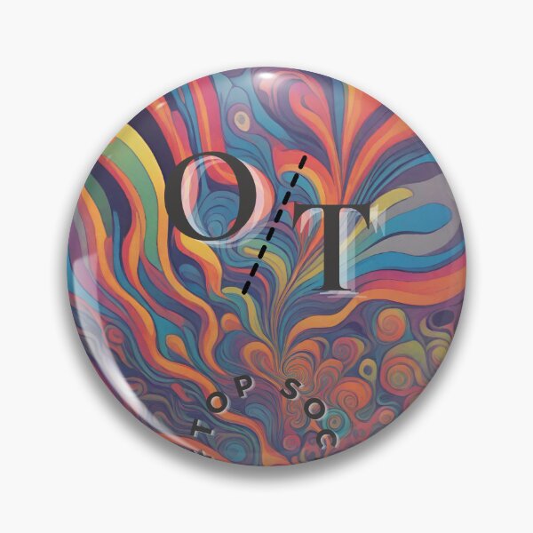 Item preview, Vibrant Psychedelic Artwork Displaying Intricate Swirls and Colorful Patterns designed and sold by OfftopSocial.