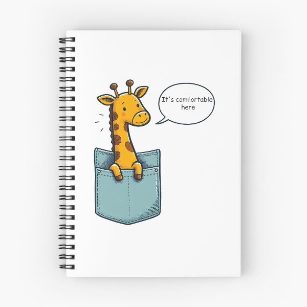 Item preview, Pocket Art Giraffe designed and sold by LemuellTrends.