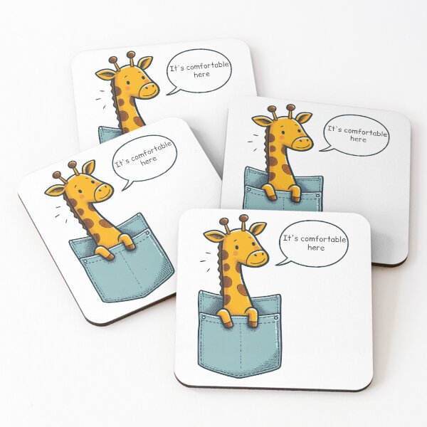 Item preview, Pocket Art Giraffe designed and sold by LemuellTrends.