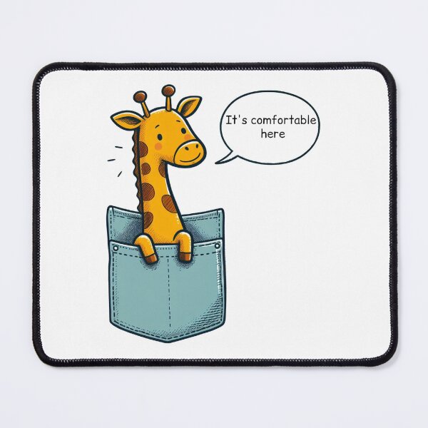 Item preview, Pocket Art Giraffe designed and sold by LemuellTrends.