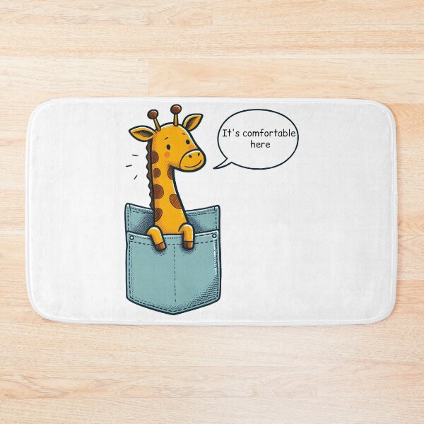 Item preview, Pocket Art Giraffe designed and sold by LemuellTrends.