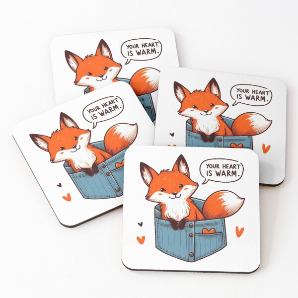 Item preview, Pocket Art Fox designed and sold by LemuellTrends.