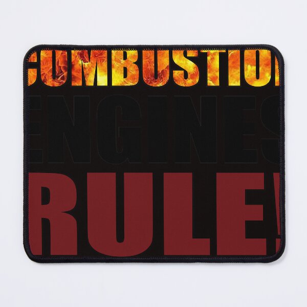 Item preview, COMBUSTION ENGINES RULE! designed and sold by WhiteShirtGuy.