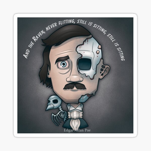 Item preview, Poe Zombie designed and sold by RavensQuoth.