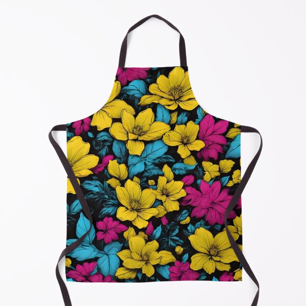 Item preview, Neon Flower Pattern designed and sold by WAUZ.
