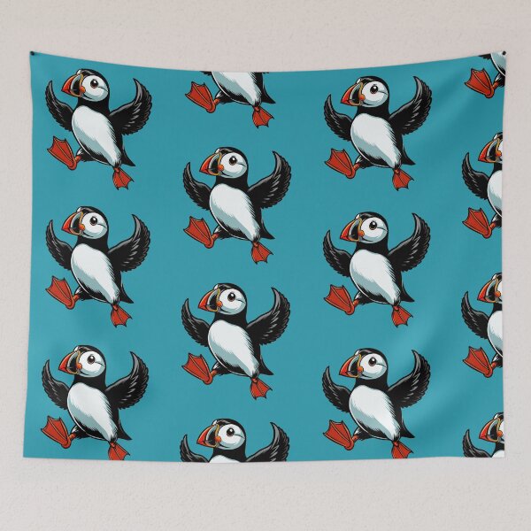 Item preview, Hoppin’ Puffin designed and sold by Ghost on Toast.