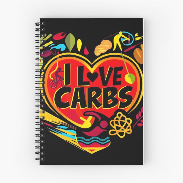 Item preview, I Love Carbs - Essential Energy Triathlete T-Shirt designed and sold by Triathlongram.