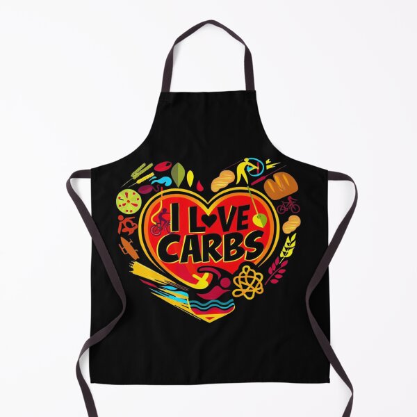 Item preview, I Love Carbs - Essential Energy Triathlete T-Shirt designed and sold by Triathlongram.