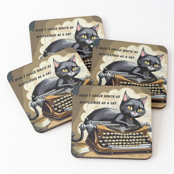 Item preview, Poe Cat designed and sold by RavensQuoth.