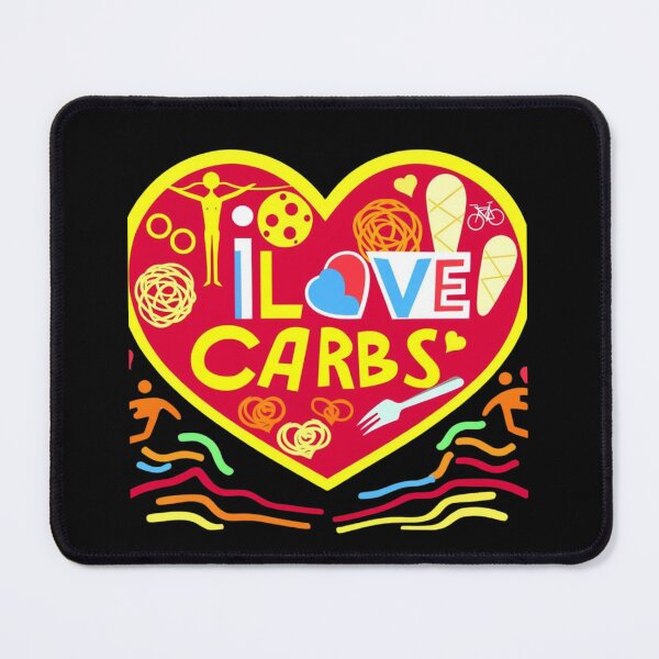 Item preview, I Love Carbs - Essential Energy Triathlete designed and sold by Triathlongram.
