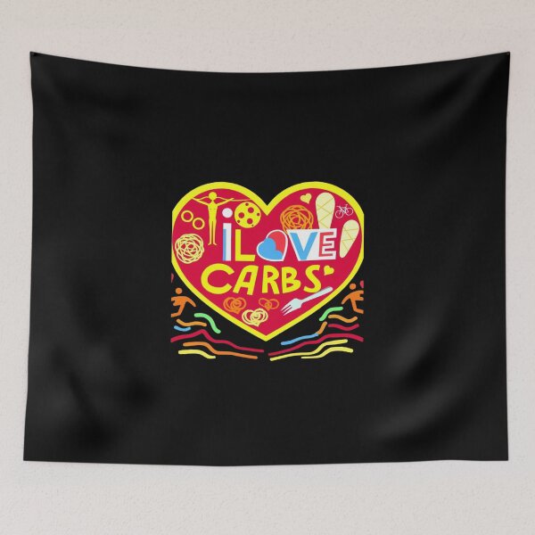 Item preview, I Love Carbs - Essential Energy Triathlete designed and sold by Triathlongram.