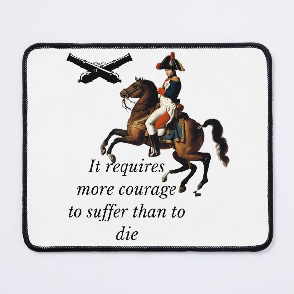 Item preview, It requires more courage to suffer than to die designed and sold by Wis-Epoch.