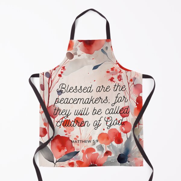 Item preview, Matthew 5:9 Quote Blessed Are The Peacemakers designed and sold by Content by Steph.