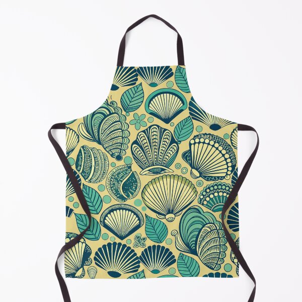 Item preview, Whisper of the ocean: A seamless marine-themed print for a peaceful and pleasurable home and life designed and sold by Rosa Elena Albornoz Mendez.