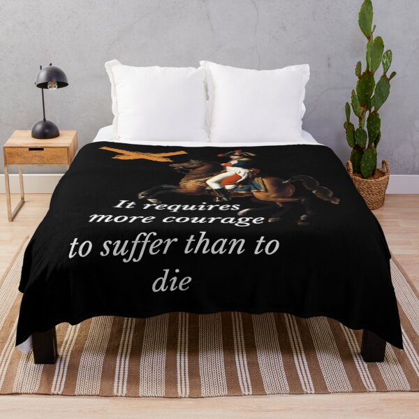 Item preview, It Requires More Courage To suffer Than To Die designed and sold by Wis-Epoch.