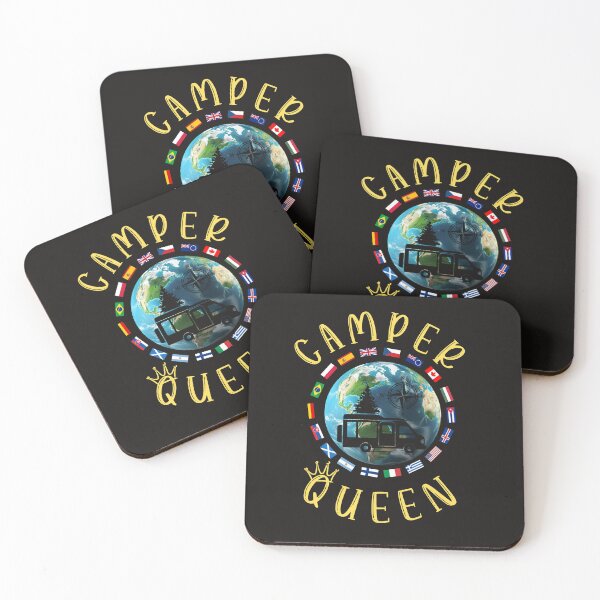 Item preview, Camper Queen design designed and sold by Lemilemi.