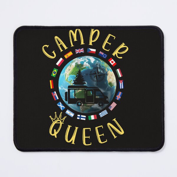 Item preview, Camper Queen design designed and sold by Lemilemi.