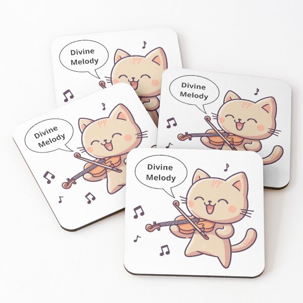 Item preview, Violinist Cat designed and sold by LemuellTrends.