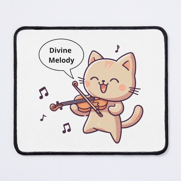 Item preview, Violinist Cat designed and sold by LemuellTrends.