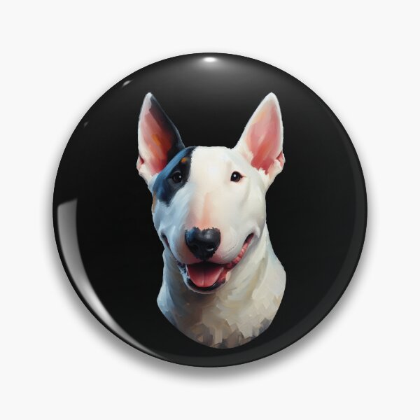 Item preview, White bullterrier 1 designed and sold by Magnus Dahl.