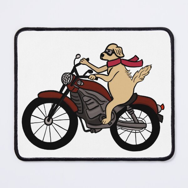 Item preview, Motorcycle Puppy (Color) designed and sold by emilyswansonart.