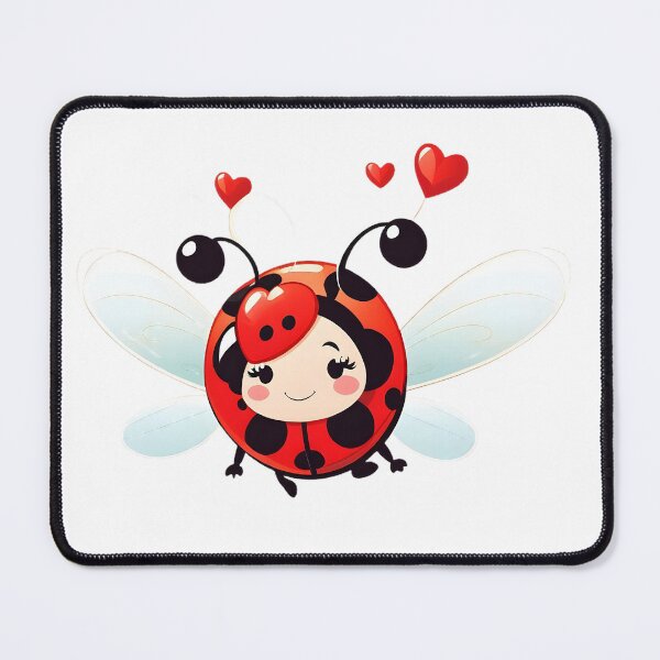Item preview, Love Bug: Valentine's Ladybug Romance designed and sold by ZipperDragon88.