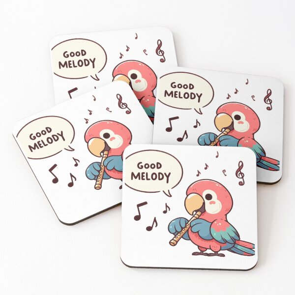 Item preview, Flutist Macaw designed and sold by LemuellTrends.