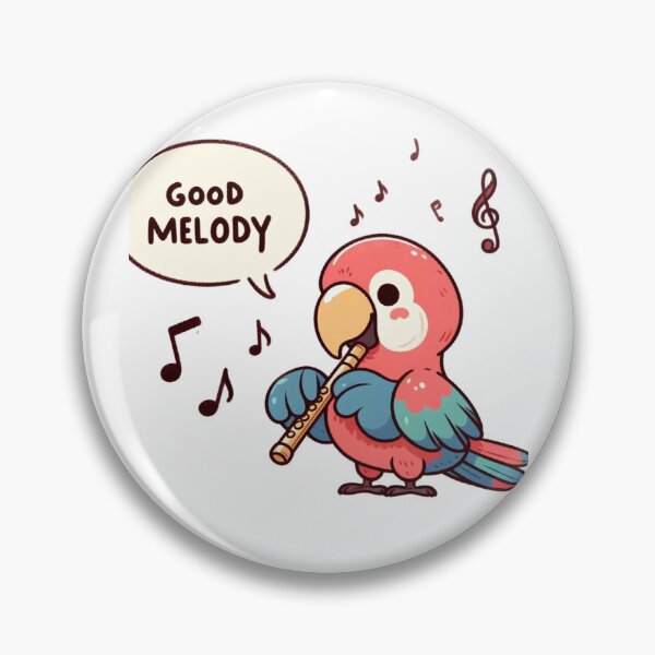 Item preview, Flutist Macaw designed and sold by LemuellTrends.