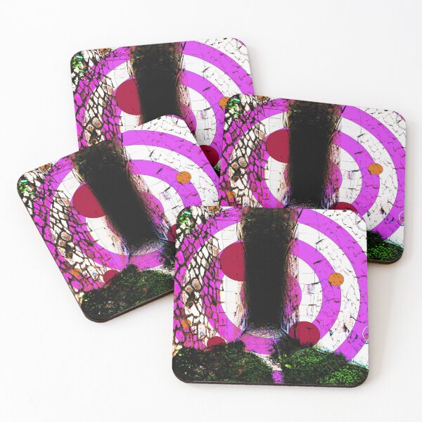 Item preview, Modern Abstract Illustration, purple circles, geometric shapes designed and sold by IdoFriedmanArt.