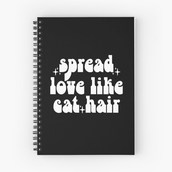 Item preview, Spread Love Like Cat Hair - Sassy Fluff-tastic Affection - White designed and sold by Biddakate.