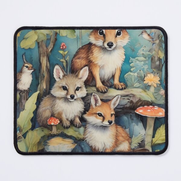 Item preview, fox and squirrel designed and sold by Nonthaphat Leelayuwattnakul.