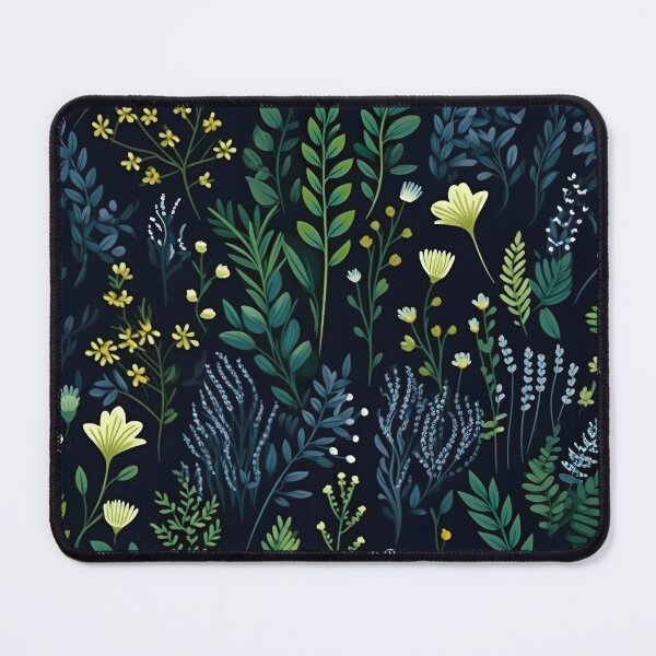 Item preview, Cottagecore Botanical Floral Herbs Plants Berries Pressed Flowers designed and sold by fluffstuffgifts.