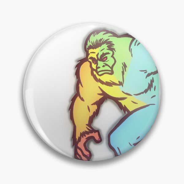 Item preview, Rainbow Big Foot  designed and sold by ShopSMARTistry.