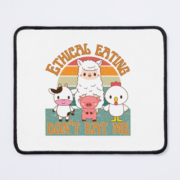 Item preview, Ethical eating, cute farm animals don't eat me designed and sold by BritishDelights.