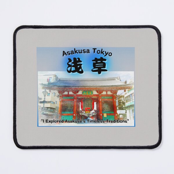 Item preview, " Asakusa Sensoji Temple " Cool Watercolor Tee designed and sold by Wabi-SabiStudio.