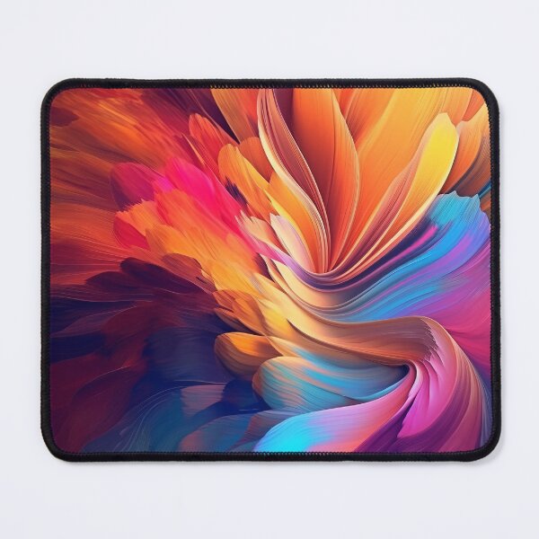 Item preview, Abstract Art multiple bright colors designed and sold by KingExpressions.