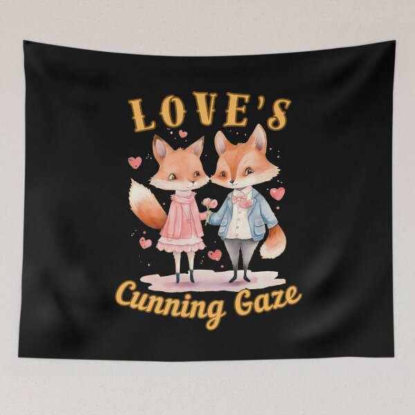 Item preview, Love's Cunning Gaze. fox lover designed and sold by FoxVibes.